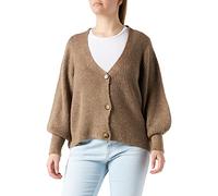 ONLY ONLCLARE L/S Cardigan KNT Noos Suter crdigan, Cariboudetail:w. Melange, S para Mujer
