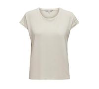 ONLY Onlclaudia S/S Glitter Stripe Top Jrs Camiseta, Blanco, M para Mujer