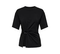 ONLY Onlcleo S/S O-Neck Top Jrs, Negro, M Mujeres