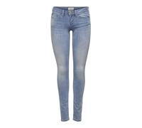 Only Onlcoral SL Skinny Fit Jeans, Vaqueros Mujer, Azul (Light Blue Denim), 32W/34L