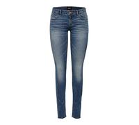 ONLY Skinny fit Jeans Onlcoral Super Low Waist Skinny Fit Jeans Dark Blue Denim 32 34 Dark Blue Denim