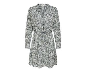 Only Onlcory L/S V-Neck Tunic Wvn Noos Blusas, Night Sky/Aop: Abigale Flower, S Mujer