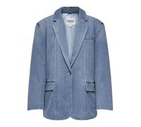 ONLY Onlcory LS Dnm Blazer Gua, Light Blue Denim 1, S Mujeres