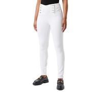 ONLY ONLDAISY HW Button Skinny DNM Vaqueros Ajustados, White, 29W / 34L para Mujer