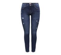 Only Onldaisy Reg Push Up SK ANK DEST Dnm Box Vaqueros, Dark Azul Denim, 29W / 32L para Mujer
