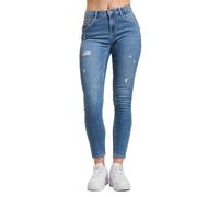 Only Onldaisy Reg Push Up SK ANK DEST Dnm Box Vaqueros, Medio de Mezclilla Azul, 31W / 32L para Mujer