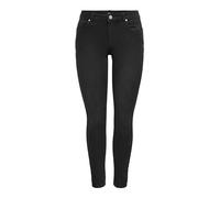 ONLY ONLDAISY REG Push UP SK ANK DNM Vaqueros Pitillo, Schwarz, 32W / 32L para Mujer