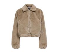 ONLY Onldana Life Cc OTW Chaqueta de piel sintética para mujer, Silver Mink, M
