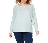 Only Onldaniella L/S Pullover Knt Noos Suéter, Ether/Detail:W.Cloud Dancer Melangé, S Mujer