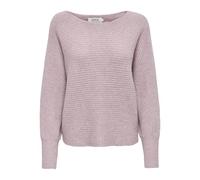 Only Onldaniella L/S Pullover Knt Noos Suéter, Woodrose/Detail:Melange, XL Mujer