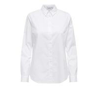ONLY Onldea LS Regular Shirt Noos Wvn, Blanco Brillante, L Mujeres