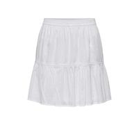 ONLY Short Skirt Onldeffie Dobby Wvn-Falda Corta, Cloud Dancer, L Mujeres