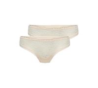 ONLY Onldelicate Lace Brazil 2-Pack Acc, Negro, M (Paquete de 2) Mujer, Negro, M