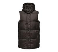 ONLY ONLDEMY Padded Waistcoat OTW Noos Chaleco Acolchado, Mulch, XS De Las Mujeres