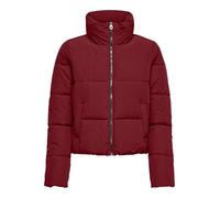 ONLY Onldolly Short Puffer Jacket Otw, Rojo Oscuro, XX_s Mujeres