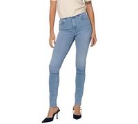 Only Onldruna Hw Skinny Dnm Pimbox Vaqueros, Denim Light Medium Blue Denim, 27W / 30L para Mujer