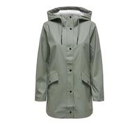 ONLY Onlelisa Chubasquero OTW Noos impermeable con capucha para mujer, Verde ágave., XXL