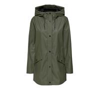 Only Onlelisa Raincoat Otw, Chubasquero de Mujer, Verde (Kalamata), M