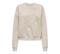 ONLY Onlelisanna O-Neck Box Swt, Abedul, M para Mujer