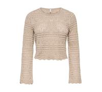 ONLY Onlelke Life LS Jersey KNT Nca, Oxford Tan, S