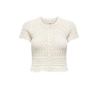 ONLY Onlelke Life SS Pearl CC Knt-Cárdigan, Abedul, XL para Mujer