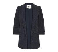 ONLY Onlelly-Alya Life L/S Glit Blazer TLR, Azul Oscuro, 38 Mujeres
