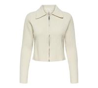 ONLY Onlelly Life LS Polo Zip Cardigan CC Knt, Baby's Breath, S para Mujer