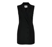 ONLY Onlelly Life S/L Blazer Dress TLR, Negro, 38 Mujeres