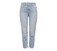 ONLY ONLEMILY Ankel Cintura Alta Corte Straight Vaqueros | Corte straight fit, Largo hasta los tobillos, Casual, Proceso suave a una temperatura máxima de 40°C