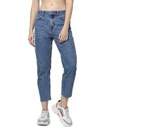 ONLY Onlemily HW St Raw JNS Db Mae 0005 Noos Vaqueros Straight, Azul (Dark Blue Denim Dark Blue Denim), W31/L30 (Talla del Fabricante: 31) para Mujer