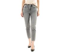 Only Onlemily HW STR ANK DENM NAS027 Mujer Tejanos Gris W28L32 99% algodón, 1% elastán Regular