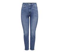 Pantalón only onlemily stretch cro571 medium blue denim mujer 29
