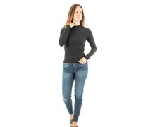 Only Onlemma L/s High Neck Top Jrs Camisa Manga Larga, Negro (Black Black), Large para Mujer
