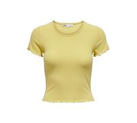 ONLY Onlemma Noos Jrs - Camiseta de Manga Corta Camiseta, Mujer, Dusky Citron, L