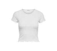 ONLY Onlemma S/S Short Top Noos Jrs Camiseta, Mujer, Blanco, XS