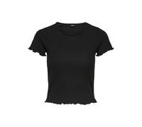 ONLY Onlemma S/S Short Top Noos Jrs Camiseta, Mujer, Negro, M