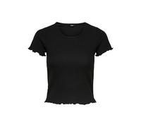 ONLY Onlemma S/S Top Noos Jrs Camiseta, Mujer, Negro, XS