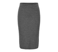 ONLY Onlemma Slit Skirt Jrs Noos Falda, Gris Oscuro, S para Mujer