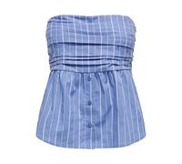 ONLY Onlesie Life Bandeau Top Ptm, Blue Bonnet, L Mujeres