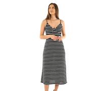 ONLY Onleva S/L Stripe Dress Jrs, Negro, M Mujeres