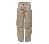 ONLY ONLEVELYN HW Loose Pleat Chino PNT Noos, Silver Mink, 3XL/34 De Las Mujeres