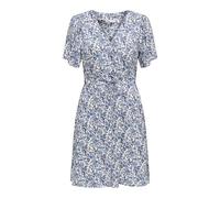 ONLY Onlevida S/S Short Dress WVN Noos, Color Azul., S