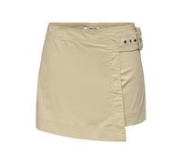 Only Onlfelis MW Wrap Skort PNT - Falda para Mujer, Gris, M