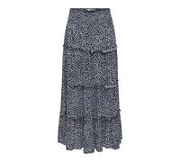 Only ONLFERNANDA Life LAYRED - Falda Larga para Mujer, Talla XS, S, M, L, XL, Color Azul, Azul Oscuro, XL