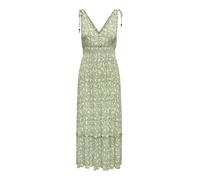 ONLY Onlfernanda Life S/L Long Dress Wvn Vestido Largo L, Hedge Green, Mujer