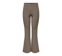ONLY Onlfever Rib Flared Pants JRS Noos, fósil, SW x 32L
