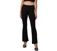 Only ONLFEVER Stretch Flaired Pants JRS Noos Pantalones, Black, M 34 para Mujer