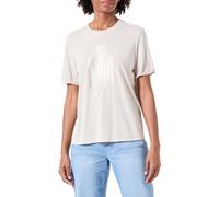 ONLY Onlfree Life Reg S/S City Top Box JRS - Camiseta para Mujer, Gris, M