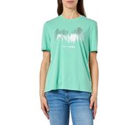 ONLY Onlfree Life Reg S/S City Top Box JRS - Camiseta para Mujer, Verde, L