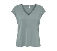ONLY Onlfree Life S/S Mod.V-Neck Top Jrs Noos, Abyss, L Mujeres